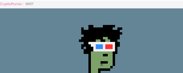 CryptoPunk #8857 by Larva Labs