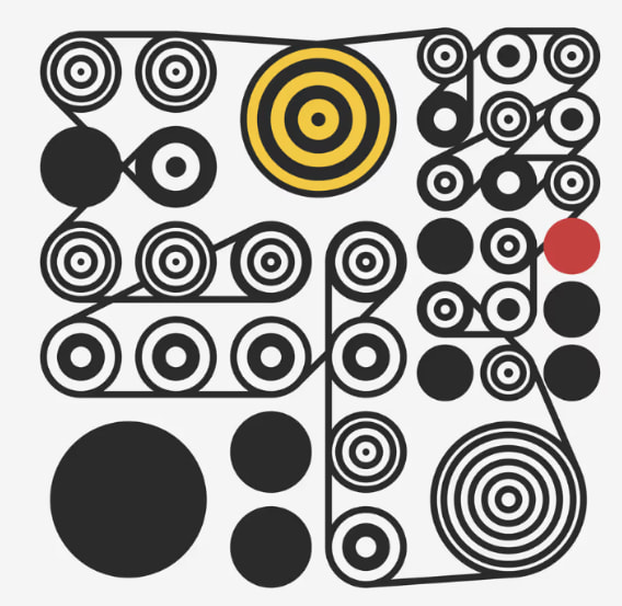 Ringers #109 by Dmitri Cherniak