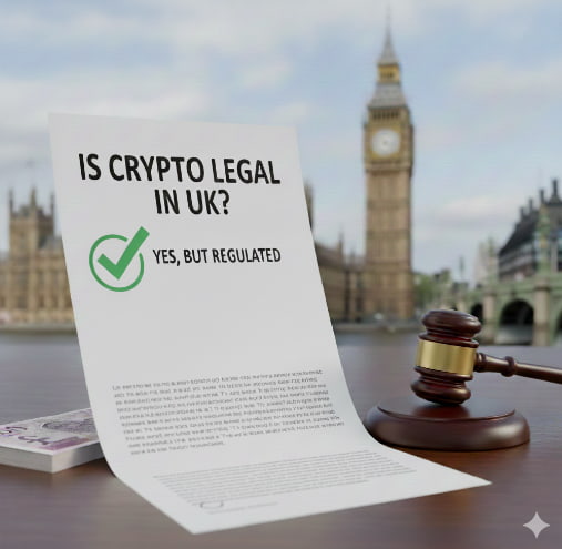 Legal crypto usage UK
