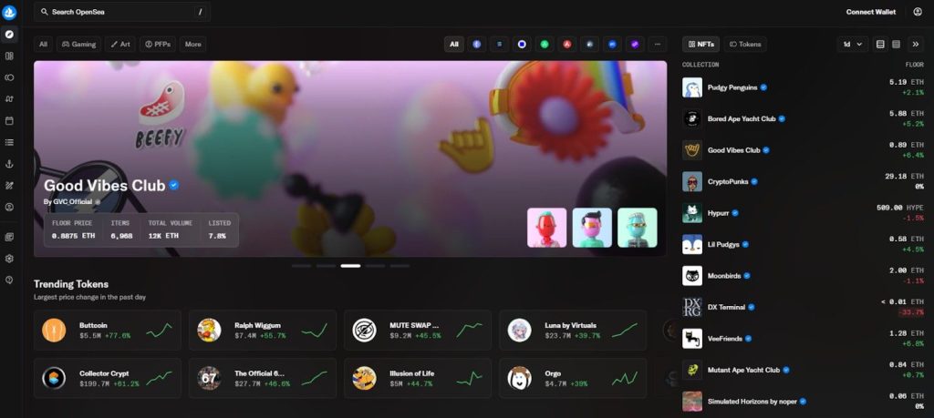 Choose An NFT Marketplace